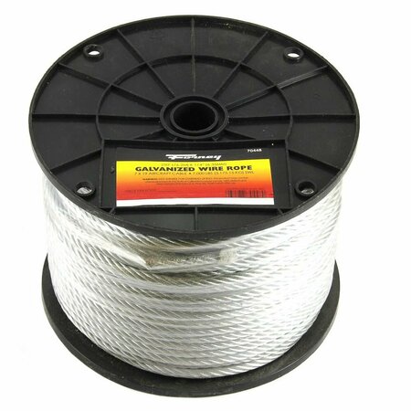 FORNEY Aircraft Cable 1/4 in x 250ft 70448